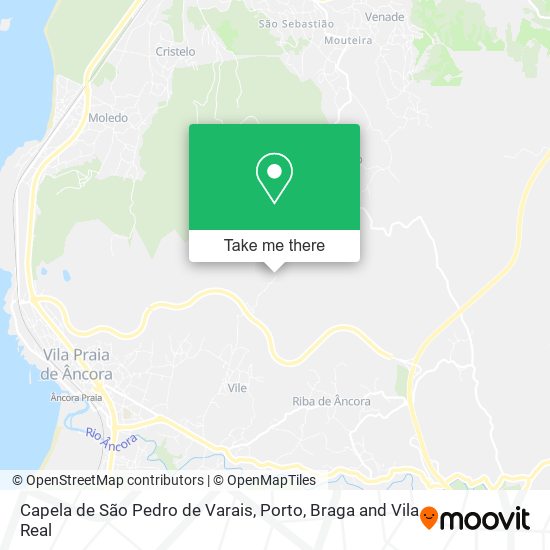 Capela de São Pedro de Varais map