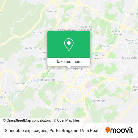 Sinedubio explicações mapa