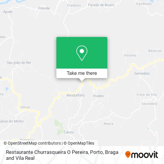 Restaurante Churrasqueira O Pereira map