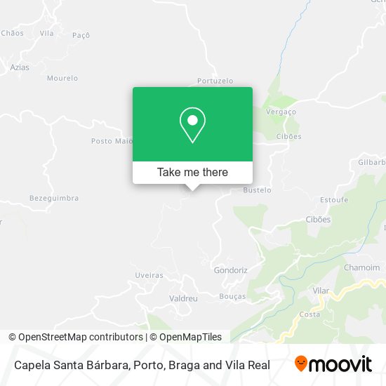 Capela Santa Bárbara map