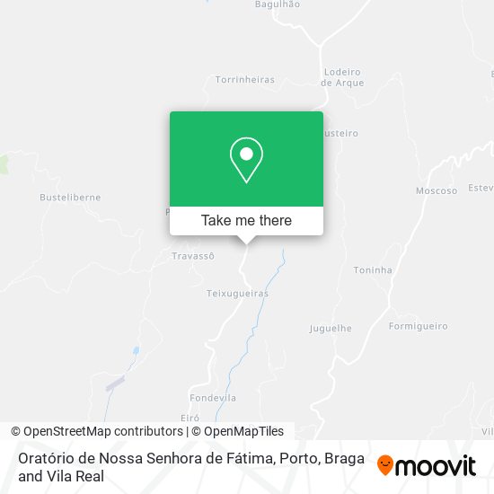 Oratório de Nossa Senhora de Fátima map