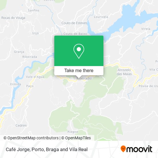 Café Jorge mapa