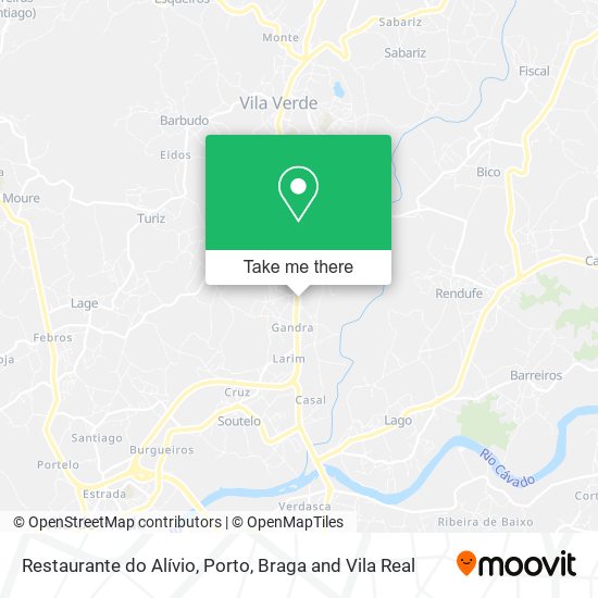 Restaurante do Alívio map