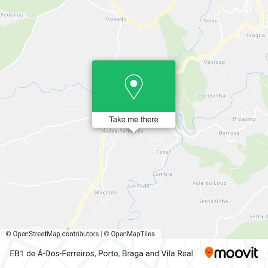 EB1 de Á-Dos-Ferreiros map