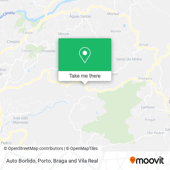 Auto Borlido map