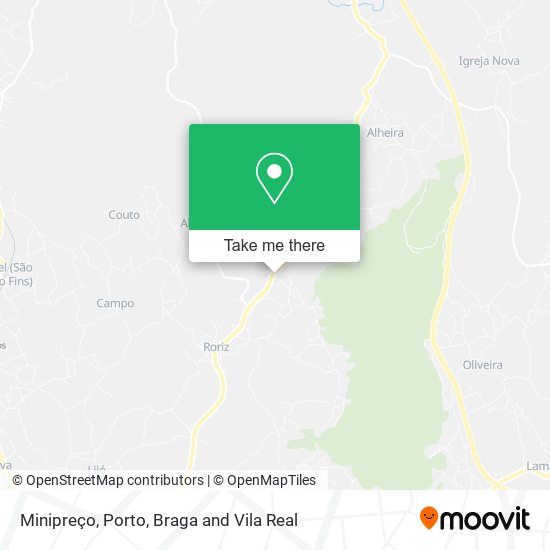 Minipreço mapa
