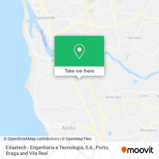 Edaetech - Engenharia e Tecnologia, S.A. mapa