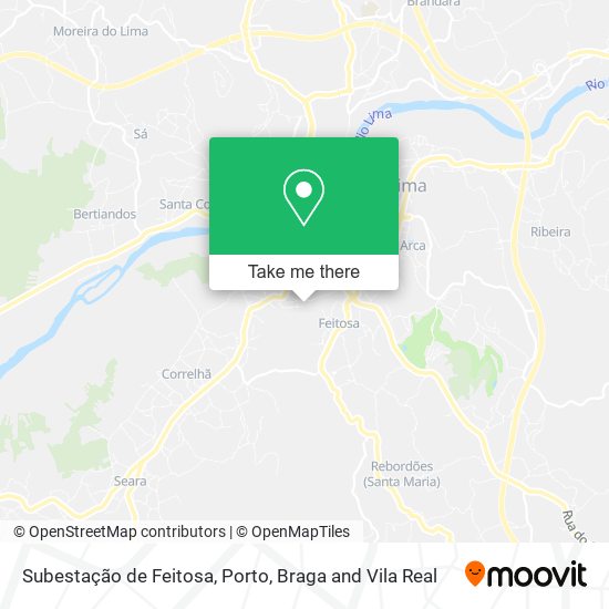 Subestação de Feitosa map