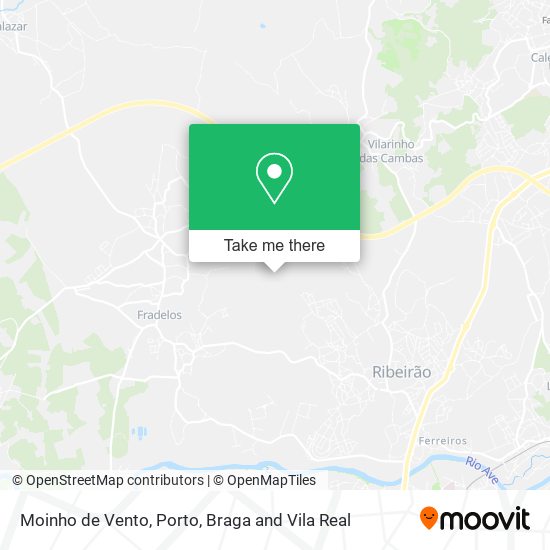 Moinho de Vento mapa