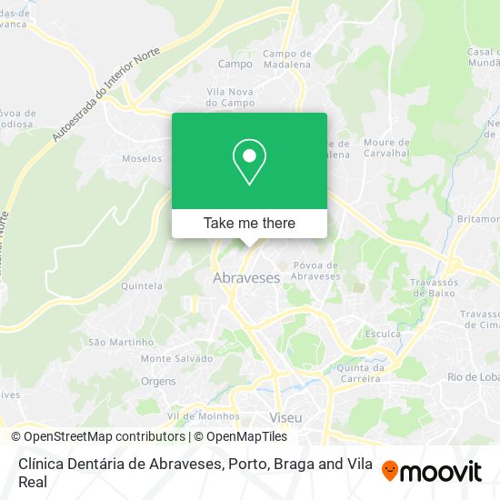 Clínica Dentária de Abraveses map