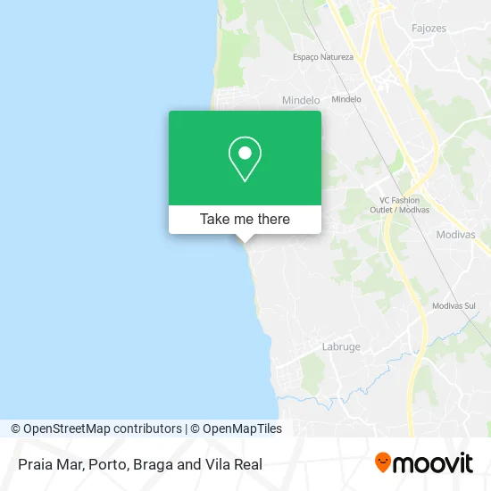 Praia Mar map