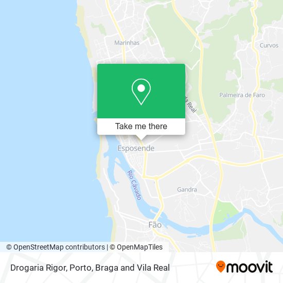 Drogaria Rigor mapa