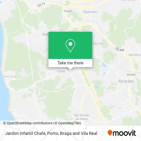 Jardim Infantil Chafé map