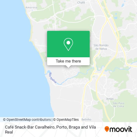 Café Snack-Bar Cavalheiro map