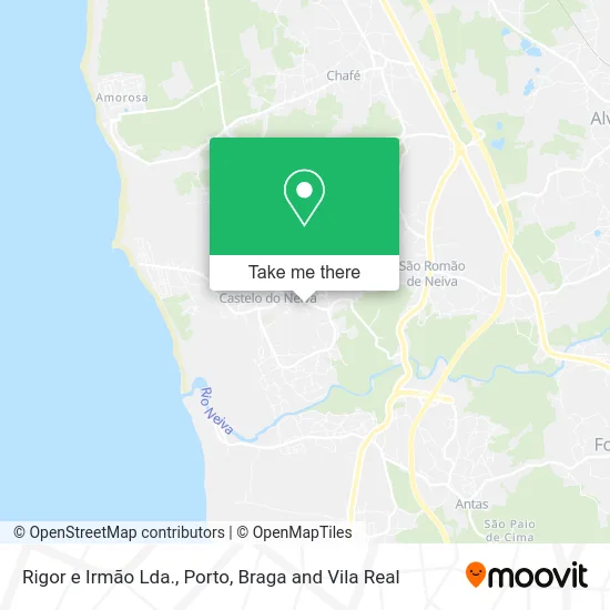 Rigor e Irmão Lda. map