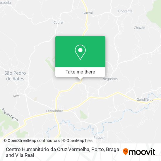 Centro Humanitário da Cruz Vermelha map