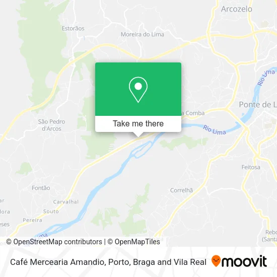 Café Mercearia Amandio map