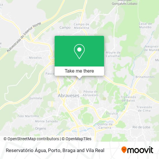 Reservatório Água map