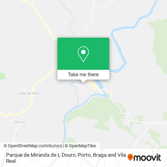 Parque de Miranda de L Douro map