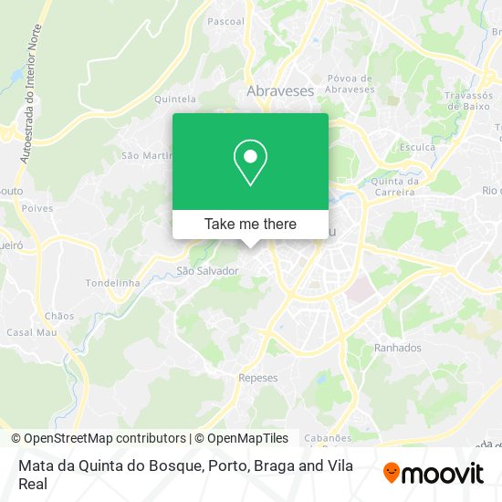 Mata da Quinta do Bosque map
