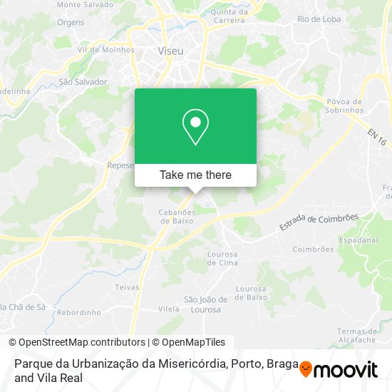 Parque da Urbanização da Misericórdia map