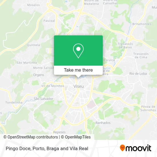 Pingo Doce map