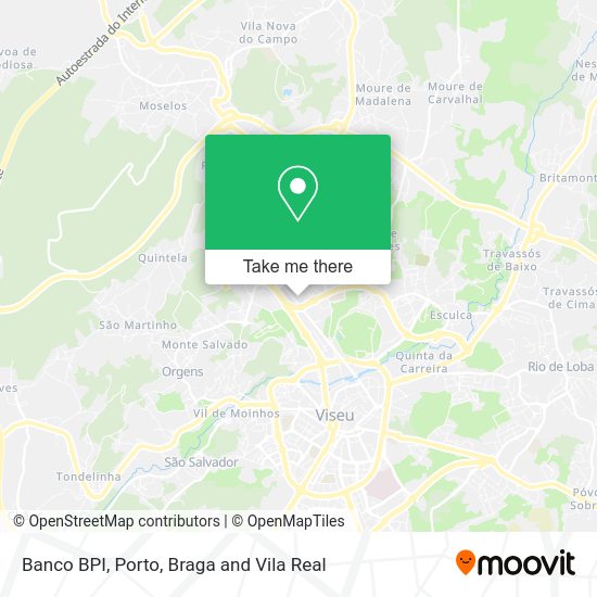 Banco BPI map