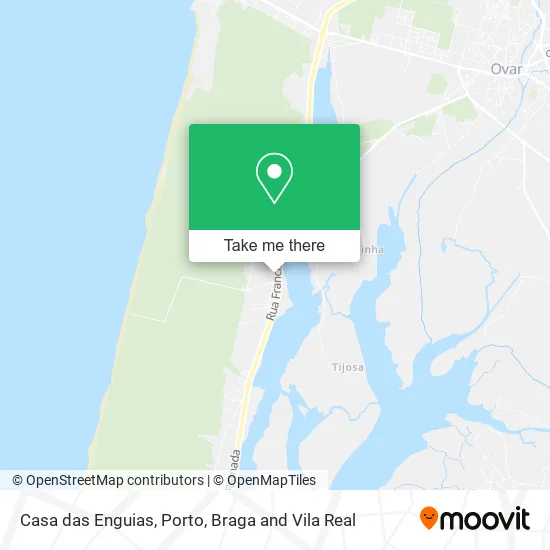 Casa das Enguias map