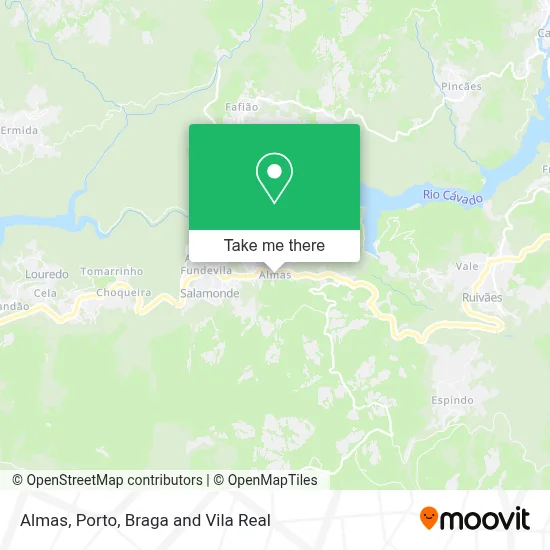 Almas map