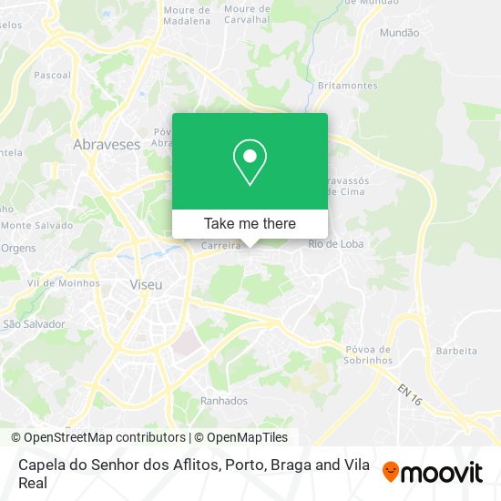 Capela do Senhor dos Aflitos map
