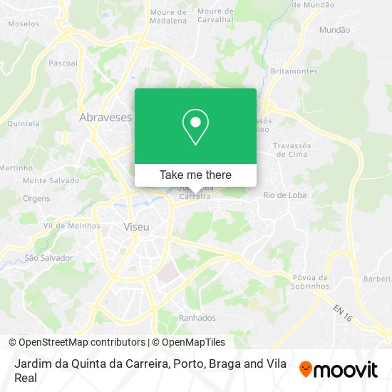 Jardim da Quinta da Carreira map