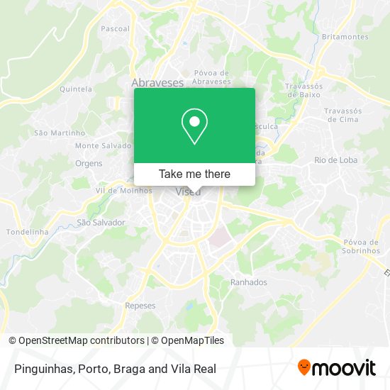 Pinguinhas map