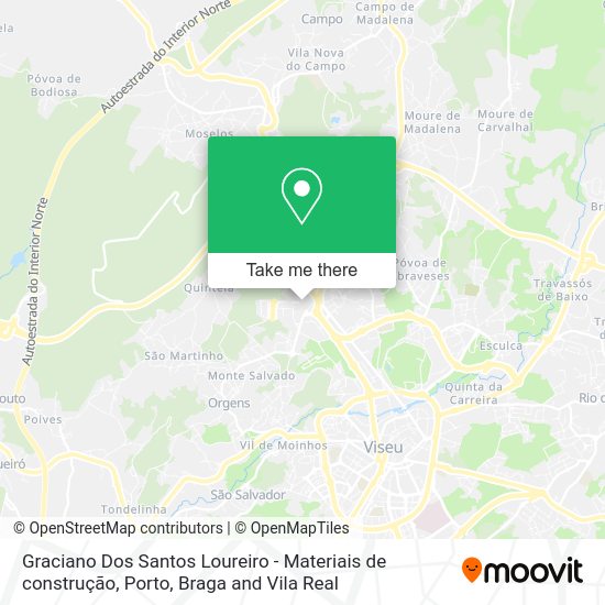 Graciano Dos Santos Loureiro - Materiais de construção map