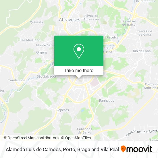 Alameda Luís de Camões map
