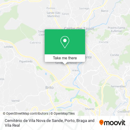 Cemitério de Vila Nova de Sande map