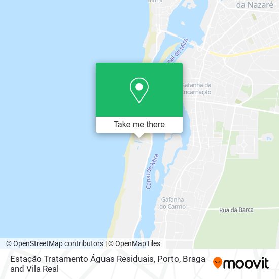 Estação Tratamento Águas Residuais map