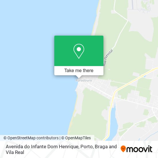 Avenida do Infante Dom Henrique map