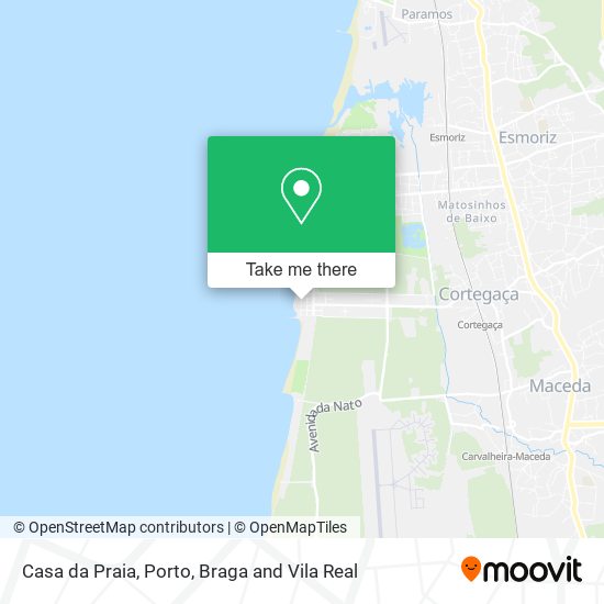 Casa da Praia map