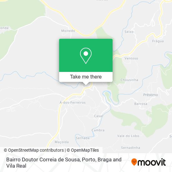 Bairro Doutor Correia de Sousa map