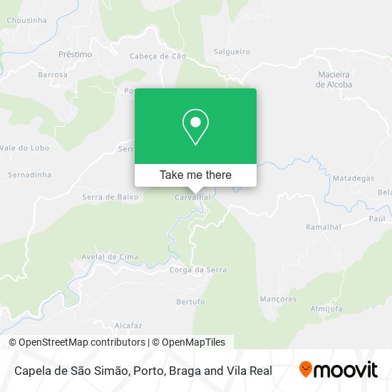 Capela de São Simão map