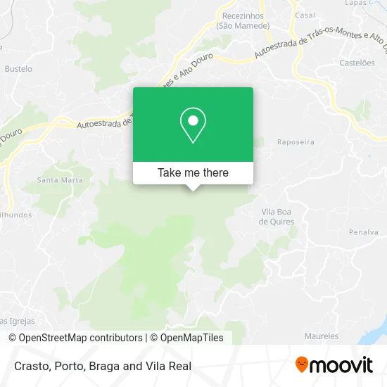 Crasto map