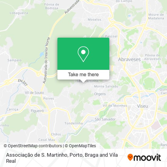 Associação de S. Martinho map