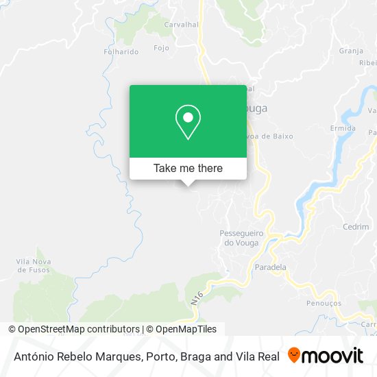 António Rebelo Marques map