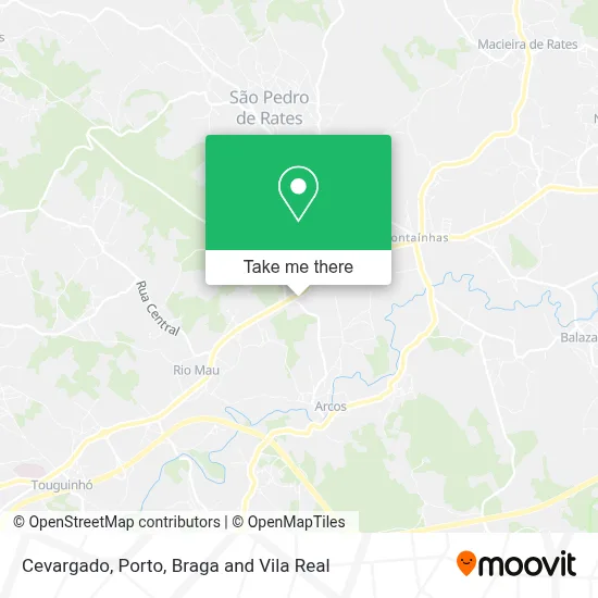 Cevargado map