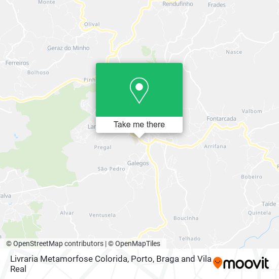 Livraria Metamorfose Colorida map