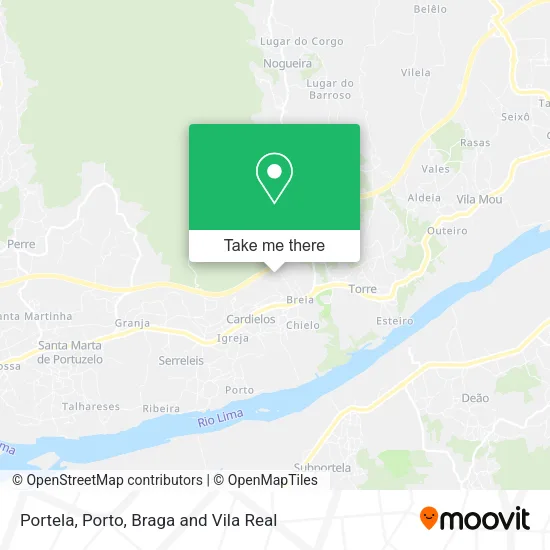 Portela map