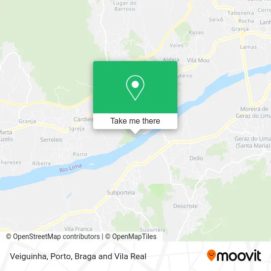 Veiguinha map