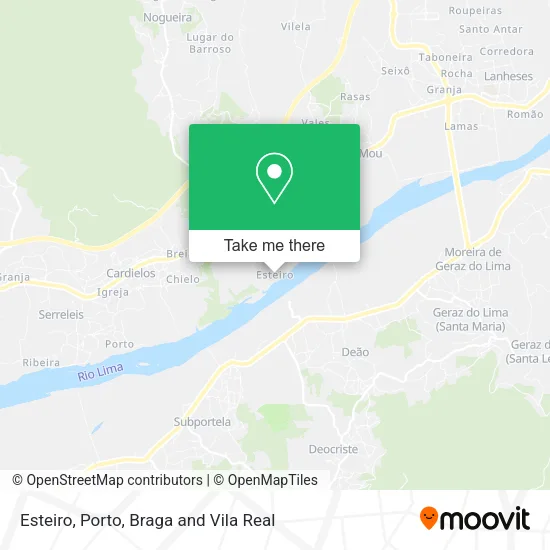 Esteiro map