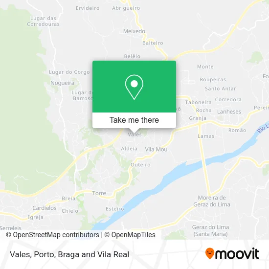 Vales map