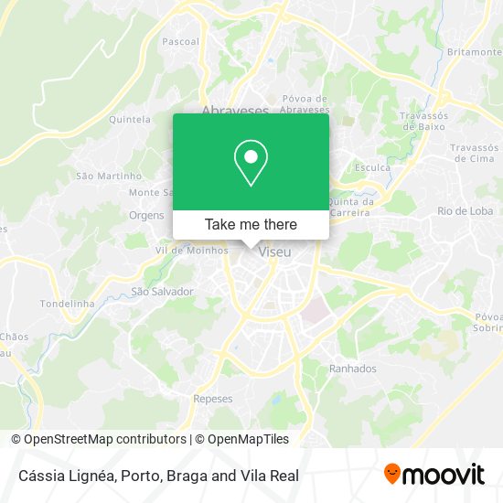 Cássia Lignéa mapa